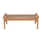 Alaterre Furniture Stamford Eucalyptus Wood Outdoor Rectangle Coffee Table ANSF03EBO - alternate 5
